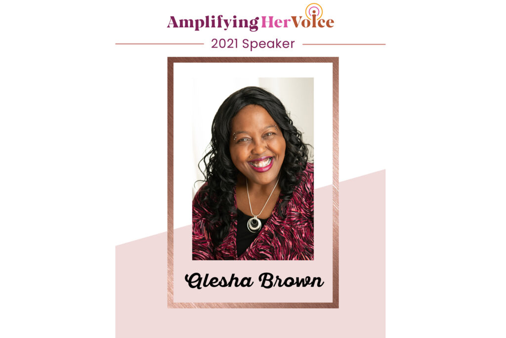 Amplifying Her Voice Featured Speaker: Alesha Brown, The Joy Guru - The ...